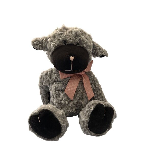 The Boyds Collection Vintage Movable Cat & Sheep Stuffed Animals Set - Picture 4 of 7